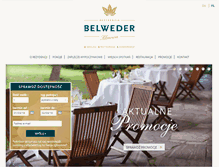 Tablet Screenshot of belweder-klonowa.kprp.pl